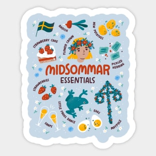 Midsommar Essentials Sticker